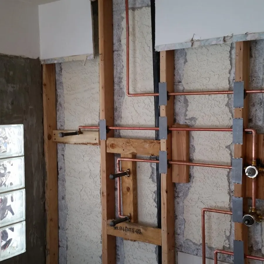 Copper pipe installation for Repiping in Bucksport